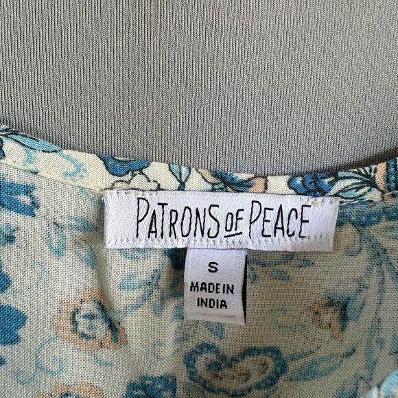 🎉5 for $45🎉Patrons Of Peace Top Tank Blouse Size S - Picture 4 of 8
